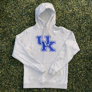 Men’s Nike UK (University of Kentucky) grey hoodie